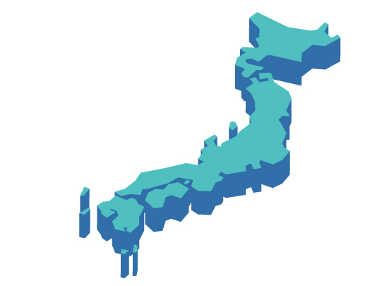 支援した会社様の所在地