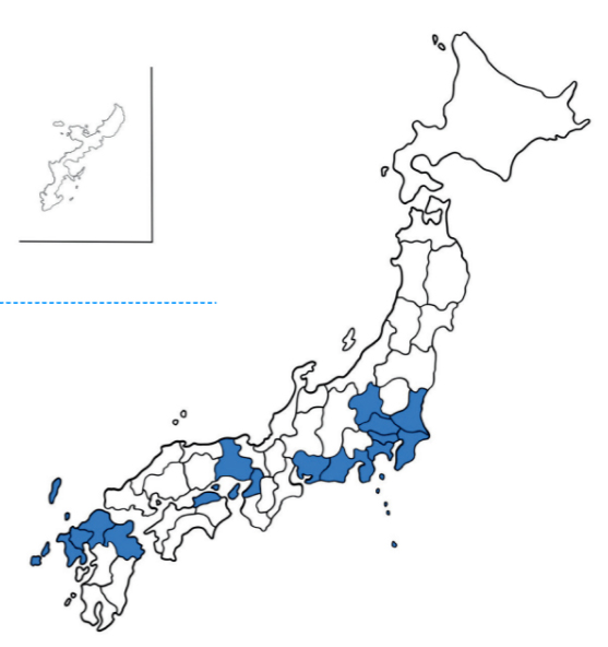 日本地図